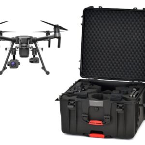 Valise 4600W étanche pour DJI Matrice 200 & 210 - HPRC